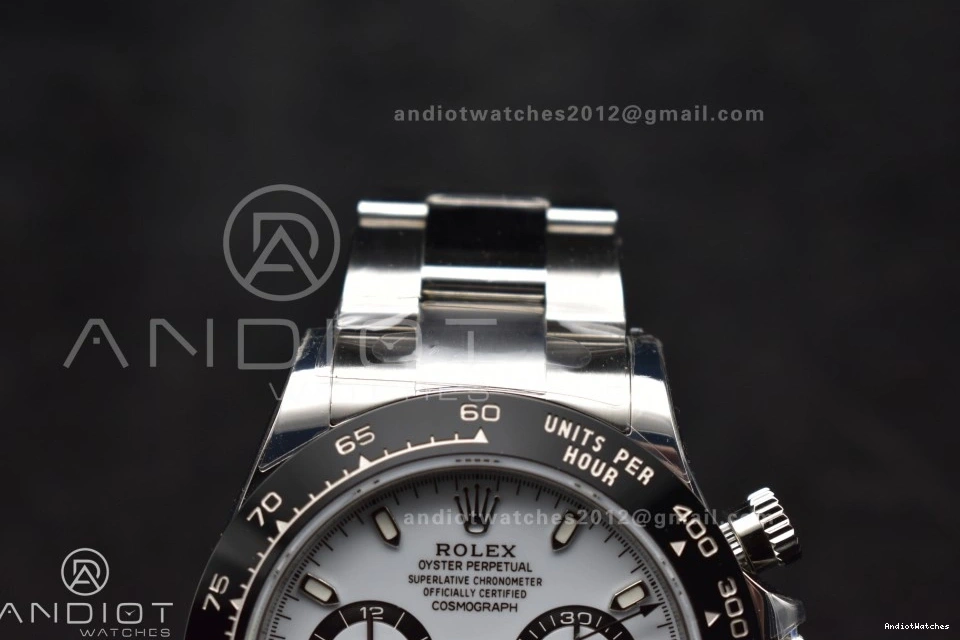 1:1 116500 Bracelet on Daytona Edition White WellDesigned DD 904L SB Dial SS 735 VSF Steel Best 0731